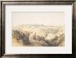 Jerusalem From The Mount Of Olives by David Roberts Limited Edition Pricing Art Print