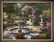 Garden Fountain by T. C. Chiu Limited Edition Pricing Art Print