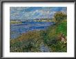 Banks Of The Seine River At Champrosay, C.1876 by Pierre-Auguste Renoir Limited Edition Print