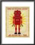 Ted Box Art Robot by John Golden Limited Edition Print