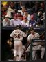 San Francisco Giants V Texas Rangers, Game 3: Andres Torres,Bruce Bochy by Ronald Martinez Limited Edition Pricing Art Print
