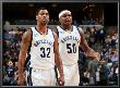 Charlotte Bobcats V Memphis Grizzlies: O.J. Mayo And Zach Randolph by Joe Murphy Limited Edition Print