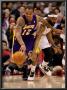 Los Angeles Lakers V Los Angeles Clippers: Shannon Brown And Baron Davis by Stephen Dunn Limited Edition Print