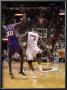 Phoenix Suns V Miami Heat: Lebron James And Earl Barron by Mike Ehrmann Limited Edition Print