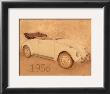 1956 Volkswagon Bug by Lucciano Simone Limited Edition Print