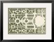 Courtly Garden Plan Ii by Sir Archibold Gravely Limited Edition Pricing Art Print