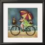 Bicycle Lady Iv by Jo Parry Limited Edition Print