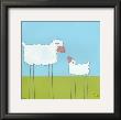 Stick-Leg Sheep I by Erica J. Vess Limited Edition Print