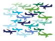 Airplane Pattern by Avalisa Limited Edition Print