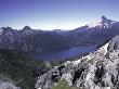 Blue Lake Surrounded By Mountains, Chile by Pablo Sandor Limited Edition Print