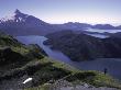 Blue Lakes Surrounded By Mountains, Chile by Pablo Sandor Limited Edition Print