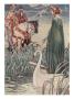 King Arthur Asks The Lady Of The Lake For The Sword Excalibur by Walter Crane Limited Edition Print
