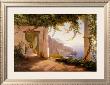 Amalfi Dia Cappuccini by Carl Frederic Aagaard Limited Edition Print