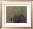 Fur Traders On The Missouri by George Caleb Bingham Limited Edition Print