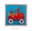 Fire Engine by Simon Hart Limited Edition Print