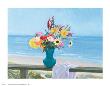 Flowers And Ocean, September by Frank Trefny Limited Edition Pricing Art Print