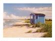 Beach Hut In Skanor by Oliver Raab Limited Edition Print