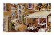 The Outdoor Cafe by Charlene Winter Olson Limited Edition Print