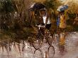 Le Velo Sous La Pluie by Andre Deymonaz Limited Edition Print