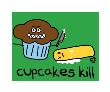 Cupcakes Kill by Todd Goldman Limited Edition Print