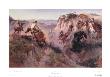 Wild Horse Hunters by Charles Marion Russell Limited Edition Pricing Art Print