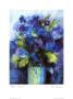 Blauer Strauss by Ute S. Mertens Limited Edition Pricing Art Print