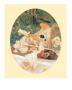 Tea In The Garden by Leon Carre Limited Edition Pricing Art Print