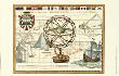 Nautical Map I by Deborah Bookman Limited Edition Print
