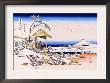 View Of Mount Fuji In Winter by Katsushika Hokusai Limited Edition Print