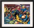 Eternals #8 Group: Wolverine, Ikaris, Beast, Vampiro, Eramis And Druig by Eric Nguyen Limited Edition Pricing Art Print