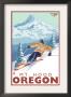 Timberline Lodge - Ski Mt. Hood, Oregon, C.2009 by Lantern Press Limited Edition Pricing Art Print