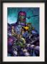 New X-Men #514 Cover: Sentinel, Wolverine, Beak, Nova, Cassandra And E.V.A. by Marc Silvestri Limited Edition Pricing Art Print