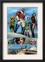 Uncanny X-Men #463 Group: Captain Britain, Psylocke, Marvel Girl And Meggan by Alan Davis Limited Edition Print