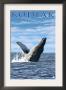 Kodiak, Alaska - Humpback Whale, C.2009 by Lantern Press Limited Edition Pricing Art Print