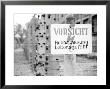 Sign On Electric Fence, Caution High Voltage Mortal Danger, Birkenau Concentration Camp, Poland by David Clapp Limited Edition Print