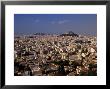 Aerial View Of Plaka & Likavitos Hill, Greece by Walter Bibikow Limited Edition Print