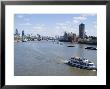 View Over The Thames Including The Swiss Re Building (The Gherkin), London, England by Ethel Davies Limited Edition Print