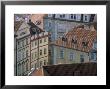 Elevated View Of Building Facades, Male Namesti, Old Town Square, Prague, Czech Republic by Neale Clarke Limited Edition Print