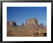Navajo Lands, Arid Landscape With Eroded Rock Formations, Monument Valley, Usa by Adina Tovy Limited Edition Print