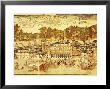 Early Panorama Of Venice Dating From The 15Th Century, Sansovino Library, Venice, Veneto, Italy by Adam Woolfitt Limited Edition Print