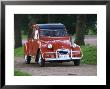 Old Red Citroen, Bodega Bouza Winery, Canelones, Montevideo, Uruguay by Per Karlsson Limited Edition Pricing Art Print