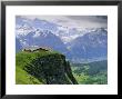 Grindelwald And North Face Of The Eiger Mountain, Swiss Alps, Switzerland by Gavin Hellier Limited Edition Print