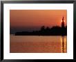 Sunset Over Poveglia Island And The Lagoon, Venice, Veneto, Italy by Roberto Gerometta Limited Edition Print