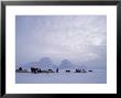 An Inuit-Led Expedition Parks Beside Icebergs Frozen Into Baffin Bay by Gordon Wiltsie Limited Edition Print