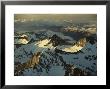 Aerial View Of Snow-Covered Mountains In The Sierra Nevadas by Phil Schermeister Limited Edition Pricing Art Print