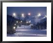 Lighting Over The Mt. Hood Skibowl Night Skiing Area by Jim Richardson Limited Edition Pricing Art Print