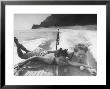 Betty Brooks And Patti Mccarty Motor Boating At Catalina Island by Peter Stackpole Limited Edition Print