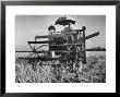 Farmer Emerson Hurich Harvesting Barley On His Farm With New Self Propelled Combine by Alfred Eisenstaedt Limited Edition Print