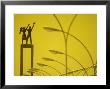 Street Lights And Monument In Jakarta, Indonesia by Co Rentmeester Limited Edition Print