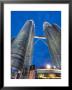 Petronas Towers And Malaysian National Flag, Kuala Lumpur, Malaysia by Gavin Hellier Limited Edition Print